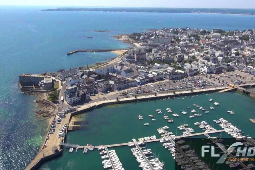 Appartement Jardin A 100M De La Plage Et Thalasso Concarneau Kültér fotó