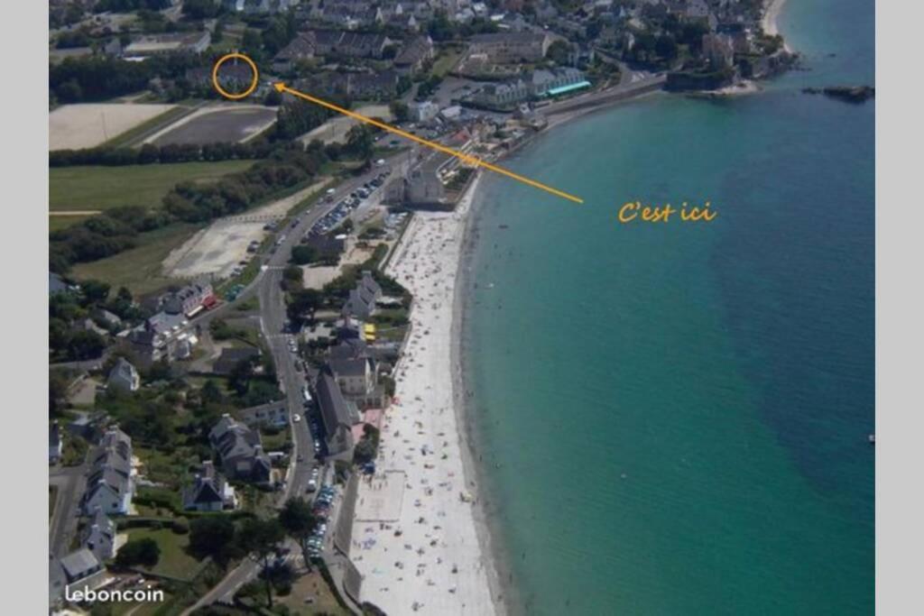 Appartement Jardin A 100M De La Plage Et Thalasso Concarneau Kültér fotó